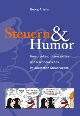 Buchcover Steuern und Humor