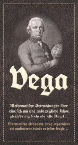 Buchcover: Jurij Vega – Mathematische Betrachtungen über eine rotierende Kugel (1797/98)